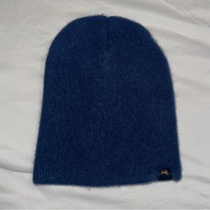 Tracksmith Merino Beanie - Blue